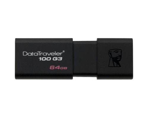 USB флеш накопичувач Kingston 2x64GB DataTraveler 100 G3 USB 3.0 (DT100G3/64GB-2P) 