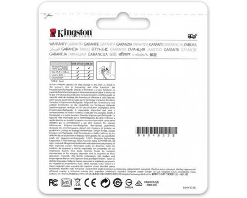 USB флеш накопичувач Kingston 2x64GB DataTraveler 100 G3 USB 3.0 (DT100G3/64GB-2P) 