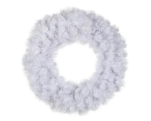 Різдвяний вінок Triumph Tree Icelandic iridescent 45 см Білий (8712799297555)