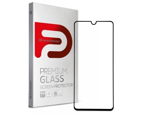 Скло захисне Armorstandart Full Glue Samsung A42 (A425) Black (ARM58347)