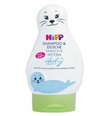 Дитячий шампунь HiPP Babysanft та гель купання 200млл (3105479)