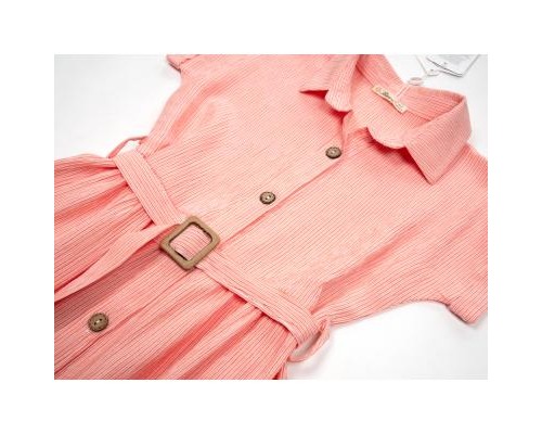 Плаття дитяче Bushra в смужку (211006-128G-coral)
