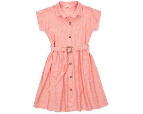 Плаття дитяче Bushra в смужку (211006-128G-coral)