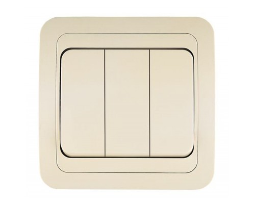 Вимикач MAKEL Mimoza Крем (32091)