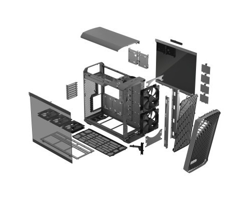 Корпус Fractal Design Torrent Gray TG Light Tint (FD-C-TOR1A-02)