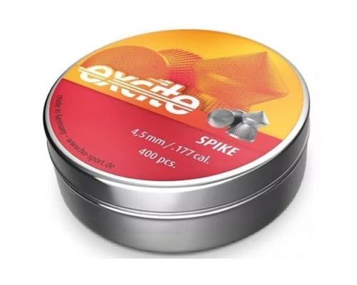 Пульки H&N Excite Spike 4,5 мм 400 шт/уп (92144500004)