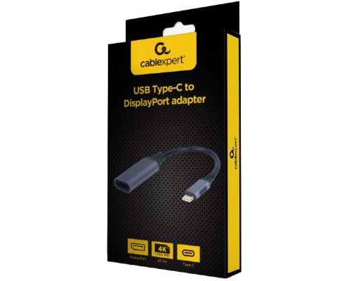 Перехідник USB-C to DisplayPort, 4К 60Hz Cablexpert (A-USB3C-DPF-01) Перехідник USB-C to DisplayPort, 4К 60Hz Cablexpert (A-USB3C-DPF-01)
