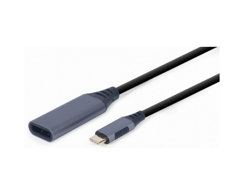 Перехідник USB-C to DisplayPort, 4К 60Hz Cablexpert (A-USB3C-DPF-01) Перехідник USB-C to DisplayPort, 4К 60Hz Cablexpert (A-USB3C-DPF-01)