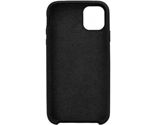 Чохол до мобільного телефона Drobak Liquid Silicon Case для Apple iPhone 13 Pro Max Black (707009)