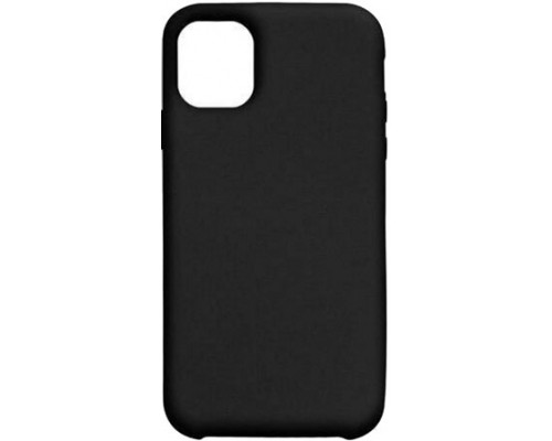 Чохол до мобільного телефона Drobak Liquid Silicon Case для Apple iPhone 13 Pro Max Black (707009)