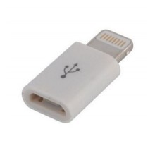 Перехідник Lightning to Micro USB Lapara (LA-Lightning-MicroUSB-adaptor white)