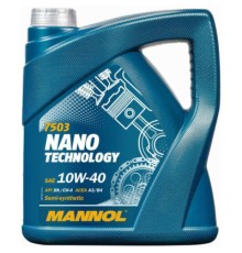 Моторна олива Mannol NANO TECHNOLOGY 4л 10W-40 (MN7503-4)