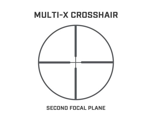 Оптичний приціл Bushnell Prime 3-12x40 Multi-Turret сітка Multi-X без підсвічування (RP3120BS3)