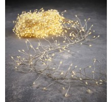 Гірлянда Luca Lighting кластер срібна струна, 8 м, теплий білий (8718861852813)