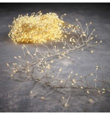 Гірлянда Luca Lighting кластер срібна струна, 8 м, теплий білий (8718861852813)