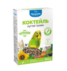 Корм для птахів Природа Лугові трави 500 г (картон) (4823082413416)