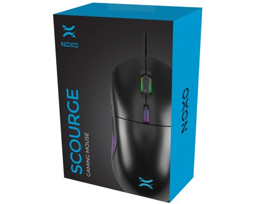 Мишка Noxo Scourge Gaming mouse USB Black (4770070881965)