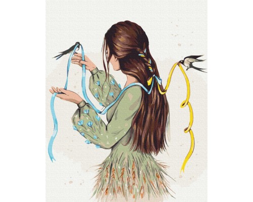 Картина по номерам ZiBi Політ свободи 40х50 см (ZB.64024)