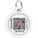 Адресник для тварин WAUDOG Smart ID з QR паспортом 