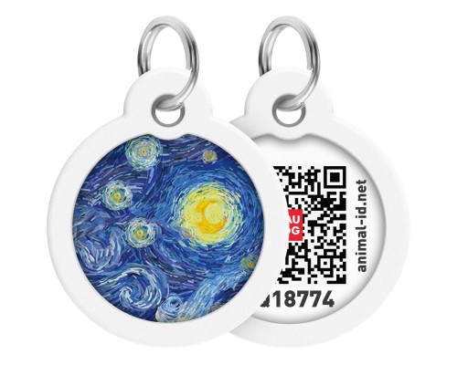 Адресник для тварин WAUDOG Smart ID з QR паспортом 