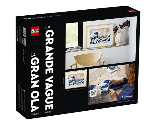 Конструктор LEGO ART Хокусай, «Велика хвиля» 1810 деталей (31208)