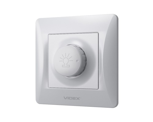 Світлорегулятор Videx BINERA 600Вт сереб (VF-BNDM600-SS)