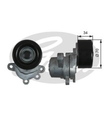 Ролик натягувача ременя Gates T39155
