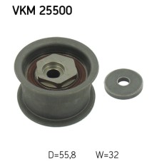 Ролик натягувача ременя SKF VKM 25500