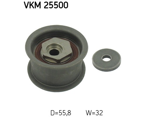 Ролик натягувача ременя SKF VKM 25500