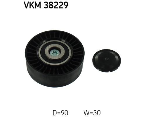 Ролик натягувача ременя SKF VKM 38229