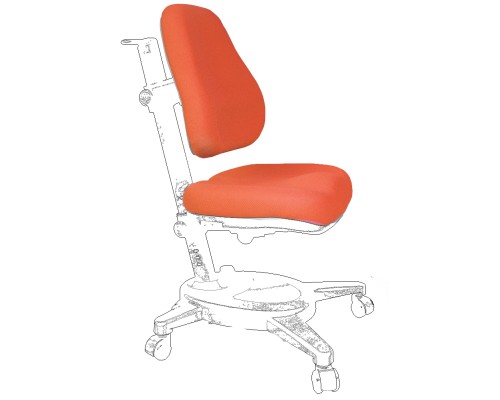 Чохол для крісла Mealux Cambridge, Onyx, Onyx Mobi помаранчовий (Чехол KY (Y-410/418/110))