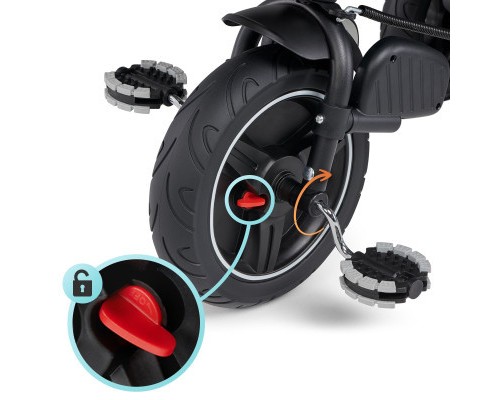 Дитячий велосипед Kinderkraft Spinstep Platinum Grey (KRSPST00GRY0000) (5902533916511)