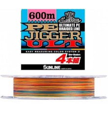 Шнур Sunline PE-Jigger ULT 600m 2.0/0.235mm 35lb/15.5kg Multi Color (1658.10.92)
