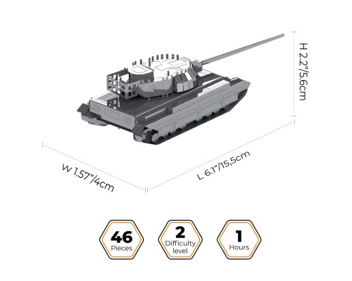 Конструктор Metal Time колекційна модель Conqueror FV214 (MT069)