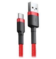 Дата кабель USB 2.0 AM to Type-C 2.0m 2A Red Baseus (CATKLF-C09)