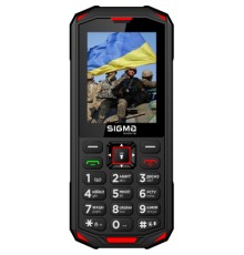 Мобільний телефон Sigma X-treme PA68 Black Red (4827798466520)