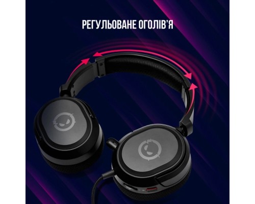 Навушники Lorgar Kaya 360 USB Black (LRG-GHS360)