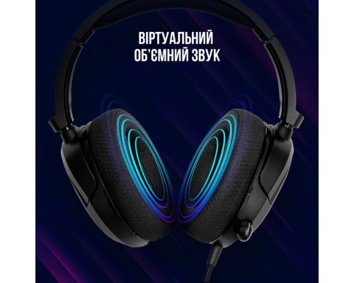 Навушники Lorgar Kaya 360 USB Black (LRG-GHS360)
