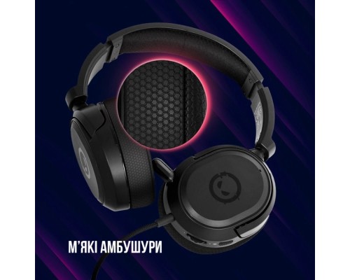 Навушники Lorgar Kaya 360 USB Black (LRG-GHS360)