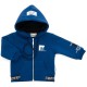Кофта дитяча Miniworld на блискавці на флісі (16758-68B-blue)
