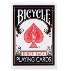 Гральні карти Bicycle Rider back (black) (8089)