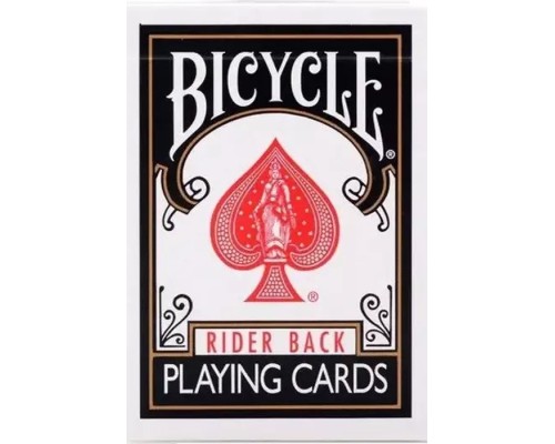 Гральні карти Bicycle Rider back (black) (8089)