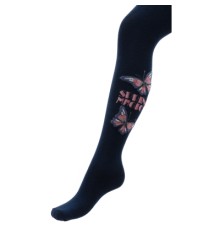 Колготки дитячі UCS Socks з метеликом (M0C0301-2122-7G-blue)