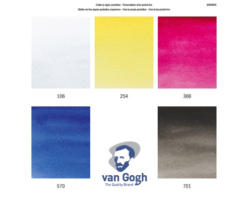 Акварельні фарби Royal Talens Van Gogh Primary 5 кювет (8712079498467) Акварельні фарби Royal Talens Van Gogh Primary 5 кювет (8712079498467)