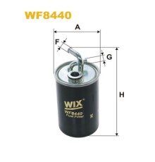 Фільтр паливний Wixfiltron WF8440