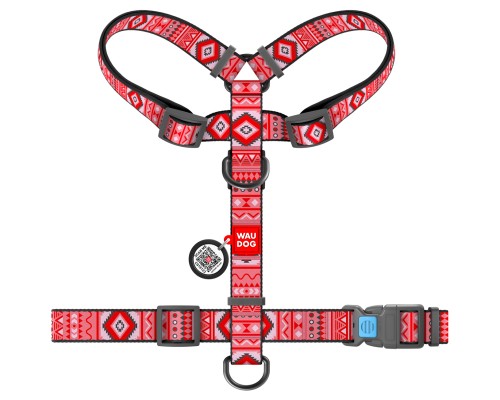 Шлея для собак WAUDOG Nylon анатомічна H-подібна 