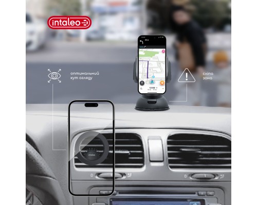 Універсальний автотримач Intaleo CM06GG 20xN52 for MagSafe (1283126576058)