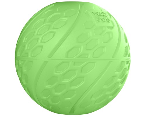 Іграшка для собак WAUDOG Fun М'ячик світлонакопичувальний з отвором для ласощів 7 см (6209)