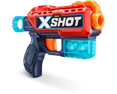 Іграшкова зброя Zuru X-Shot Red Швидкострільний бластер EXCEL Kickback (8 патронів) (36184R)