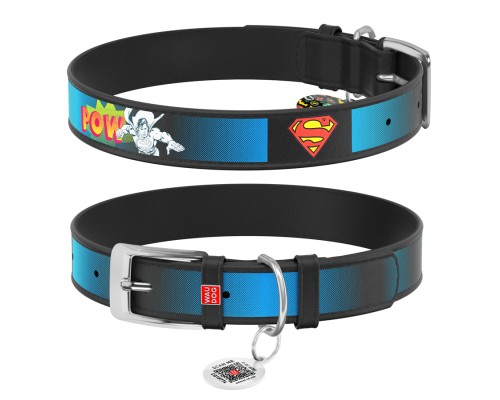 Нашийник для тварин WAUDOG Design з QR паспортом 